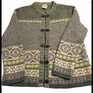 Cambridge Dry Goods Alpine Cardigan Wool Sweater
